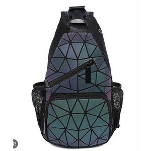 NWT Shoulder/BackPack Holographic Geo NWT